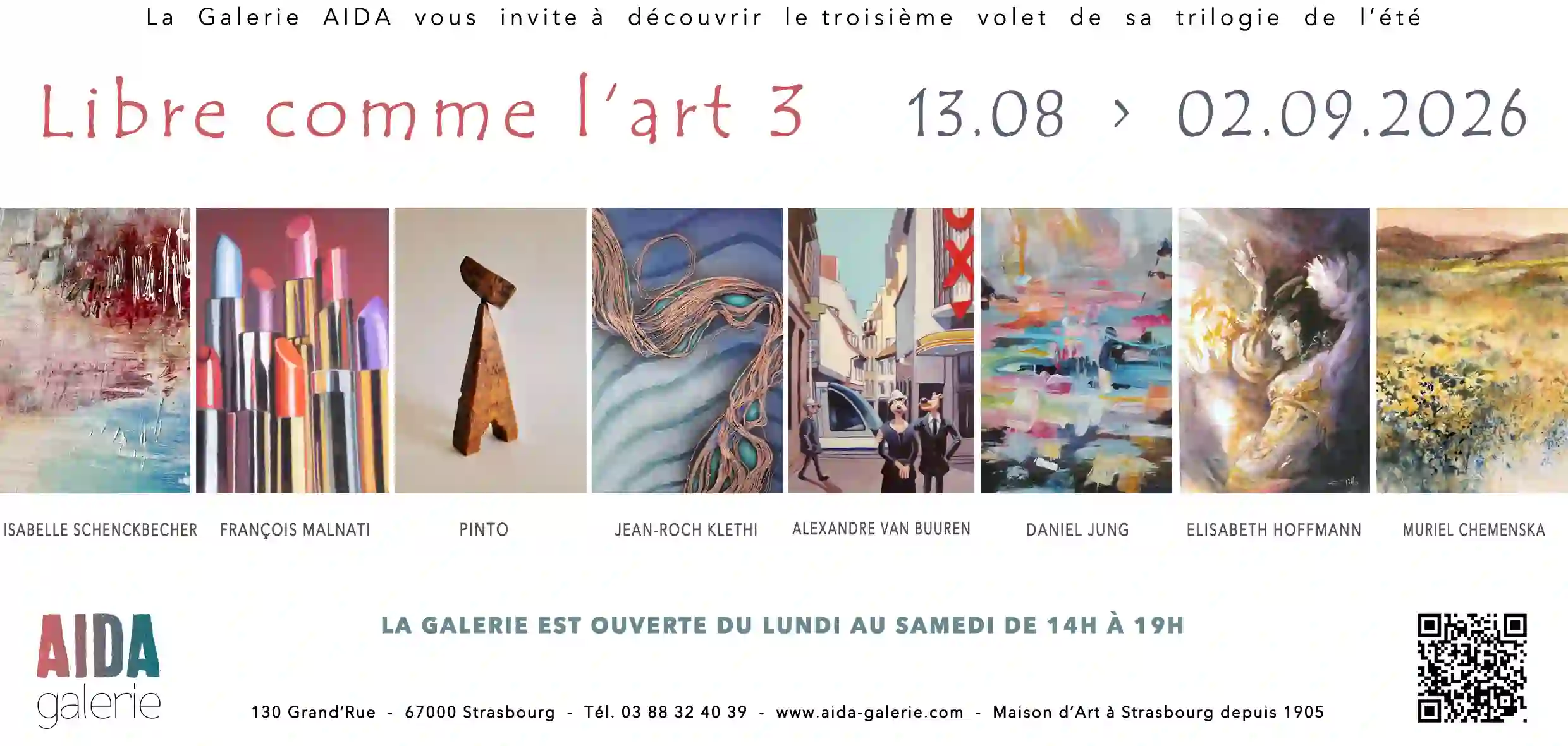 expo Libre comme l'art 3 Collection BOUQUET D'ÉTÉ